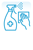 店内消毒の徹底